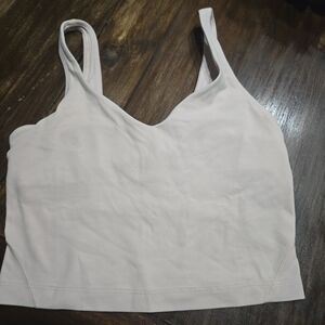 lululemon athletica Light Pink Blush Sports Bra Size 4